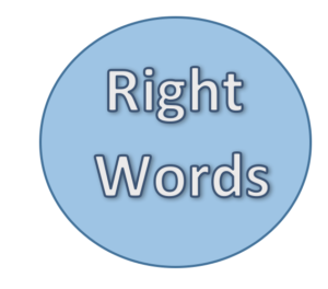 Right Words: Part 1
